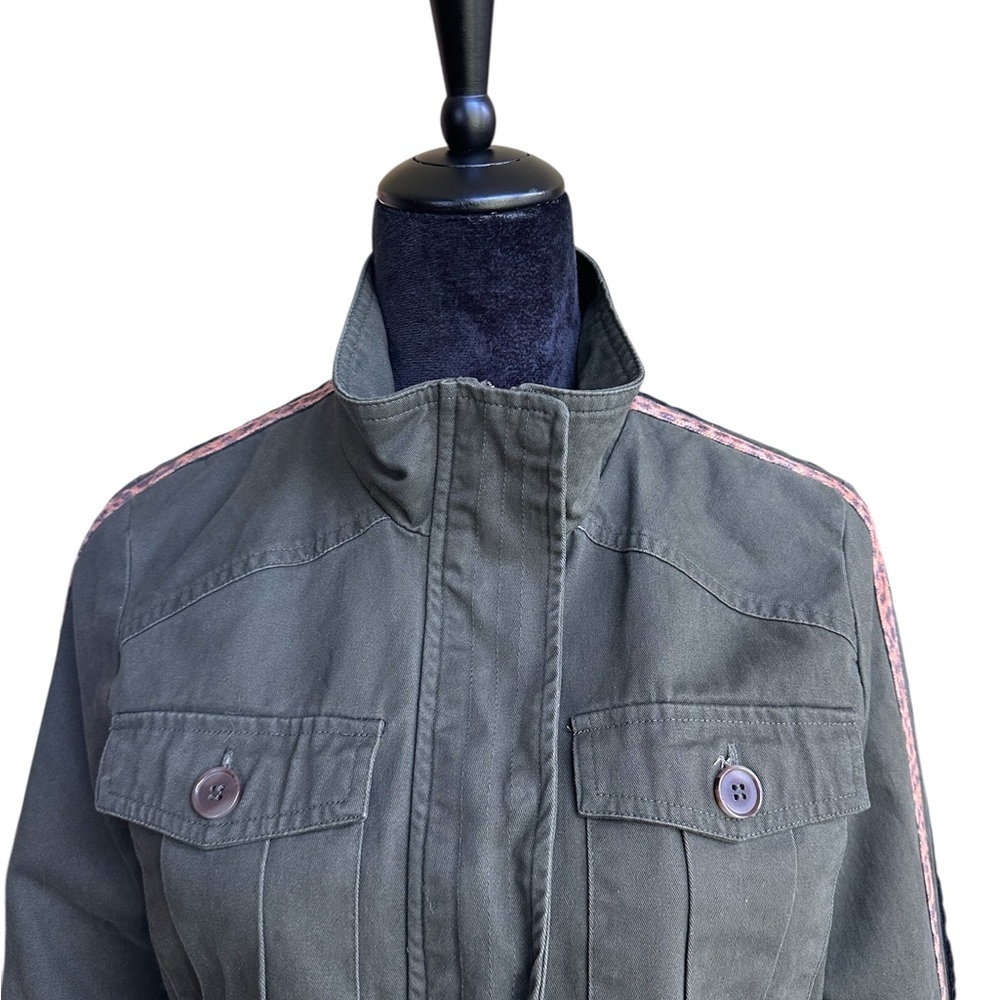 Peyton Jensen Women’s Green Jacket size medium - Picture 5 of 13
